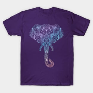 Rainbow Elephant Mandala T-Shirt